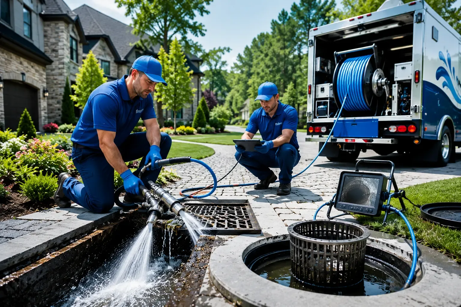 Local outdoor drain cleaning professionals in Hillsboro, OH