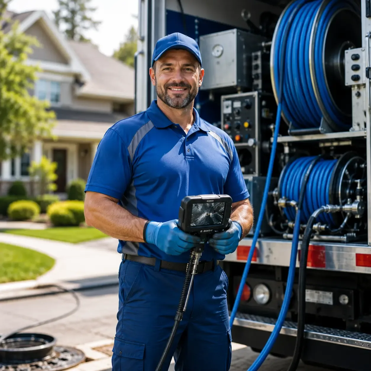 Local outdoor drain cleaning specialists in Hillsboro, OH